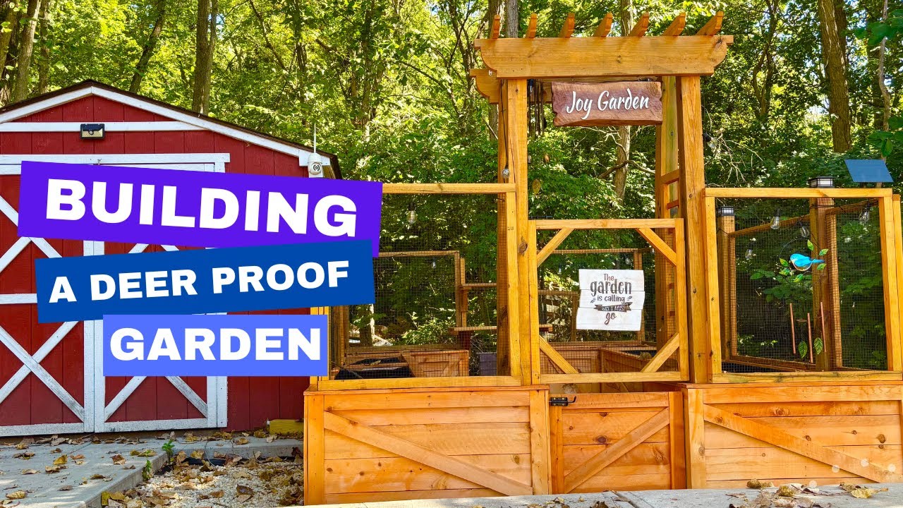 Building a Deer-Proof Garden Fence: Design & Challenges
